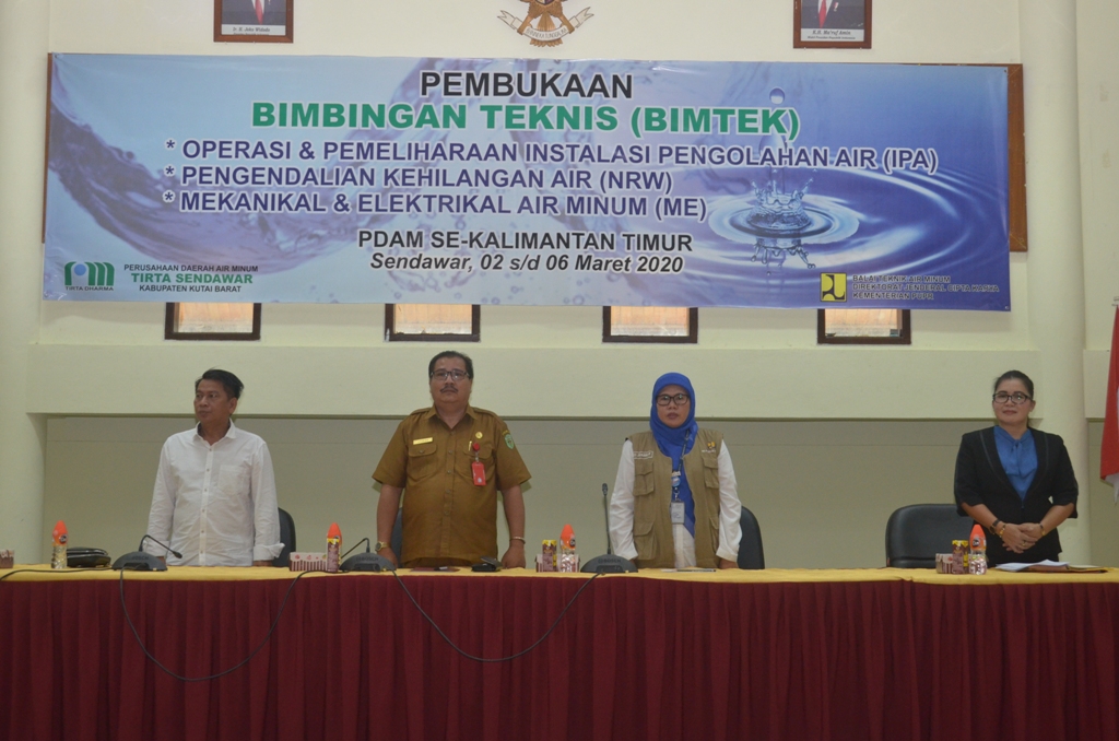 Bimtek PDAM Tirta Sendawar  Diikuti Seluruh Kabupaten Kota Se-Kaltim